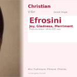 Efrosini Name Meaning and Details