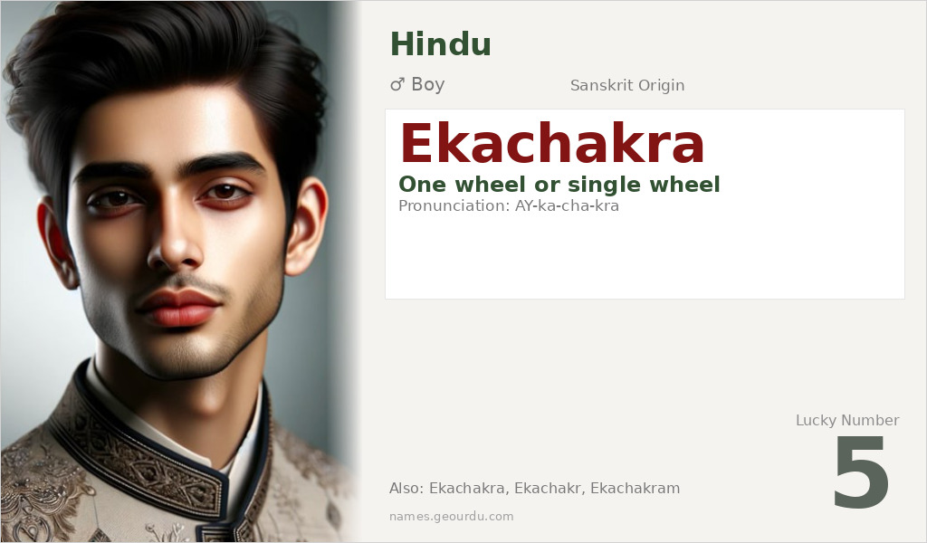 Ekachakra Name Meaning and Details