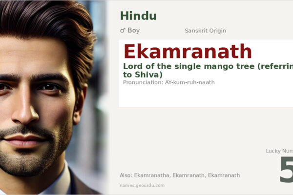 Ekamranath Meaning — Sanskrit Origin, Shiva Connection & Details (2025)