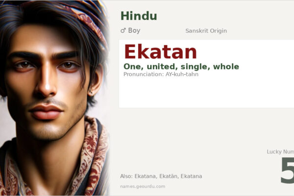 Ekatan Name Meaning — Sanskrit Origin, Boy Name & Details (2025)
