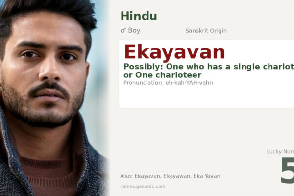Ekayavan Name Meaning — Sanskrit Origin, Boy Name & Details (2025)