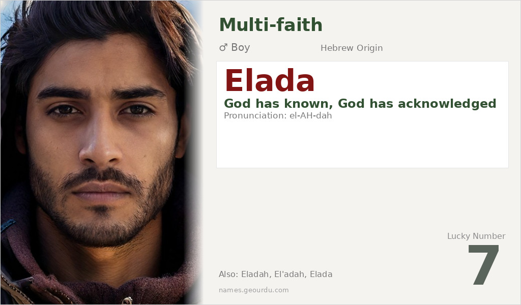 Elada Name Meaning and Details