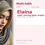 Elaina Name Meaning and Details