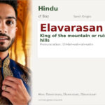 Elavarasan Name Meaning and Details