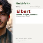 Elbert Name Meaning and Details