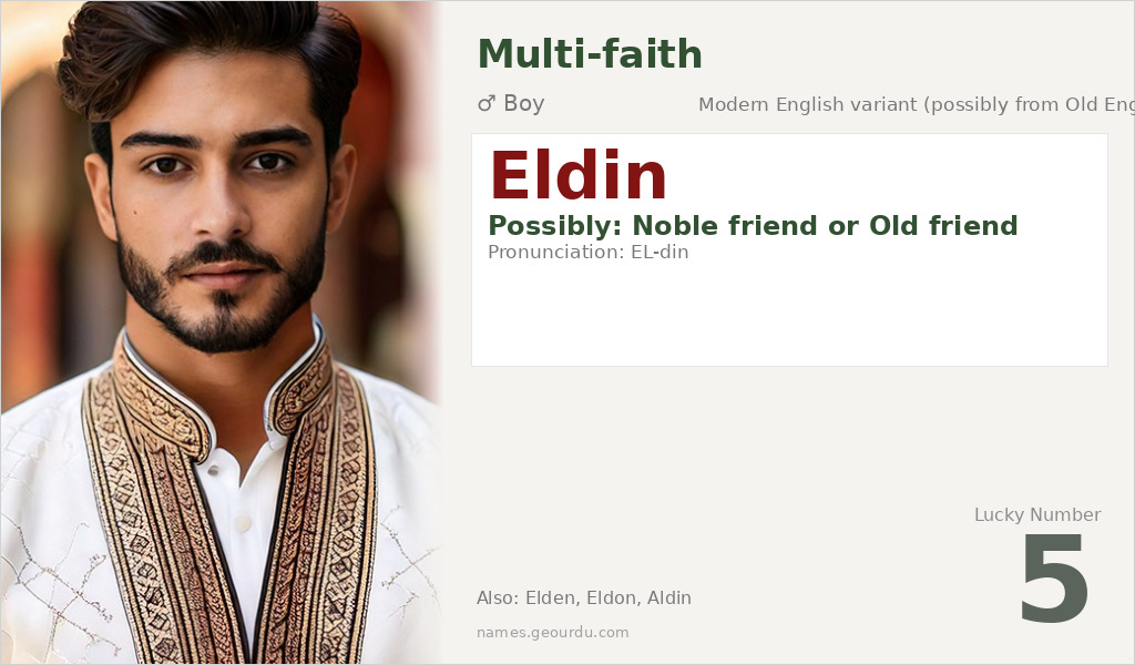 Eldin Name Meaning and Details