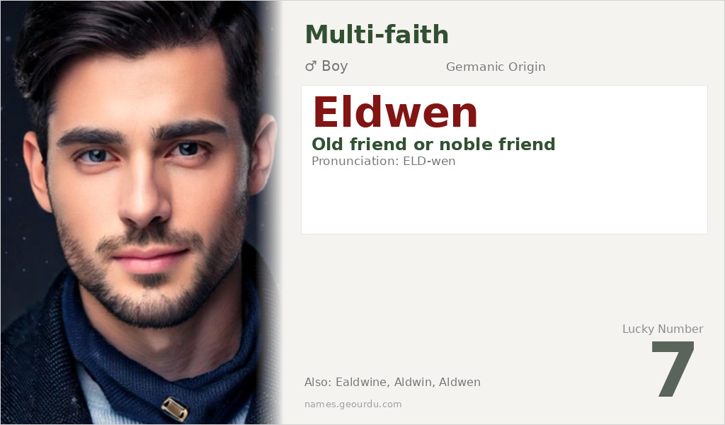Eldwen Name Meaning and Details