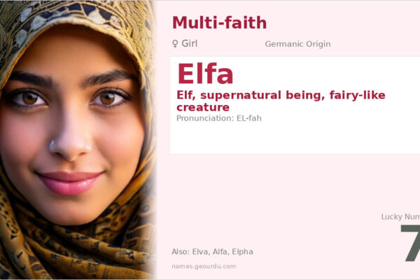Elfa Name Meaning — Norse Origin, Girl Name & Details (2025)