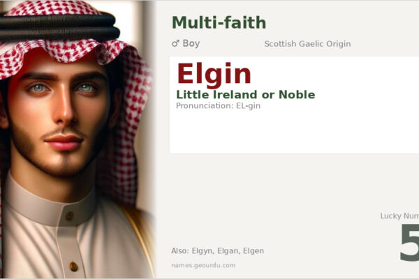 Elgin Name Meaning — Scottish Origin, Boy Name & Details (2025)