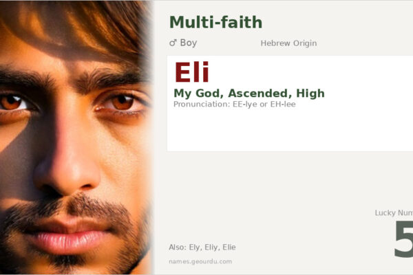 Eli Name Meaning — Hebrew Origin, Boy’s Name & Details (2025)
