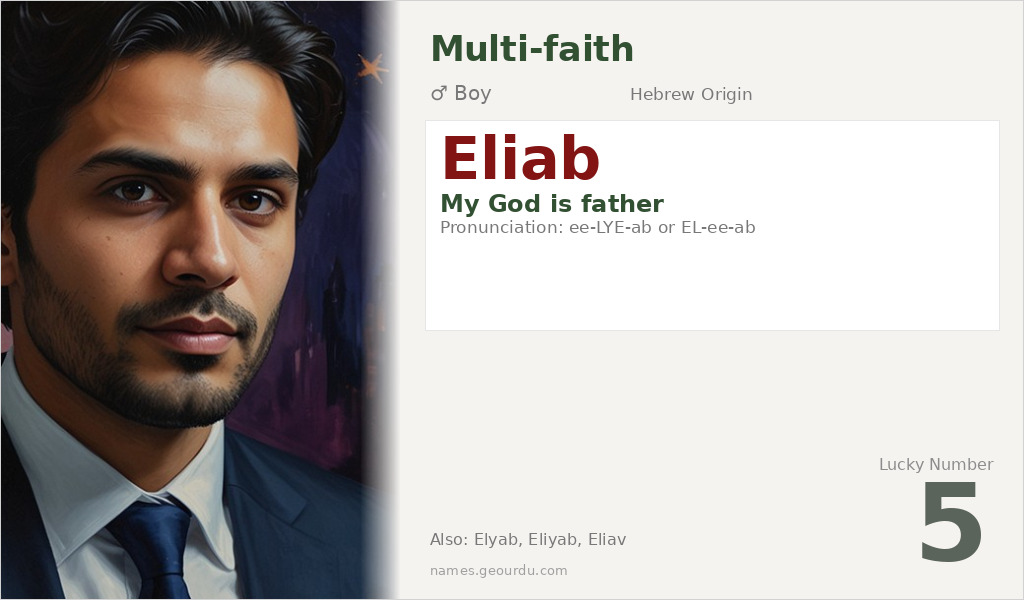 Eliab Name Meaning and Details