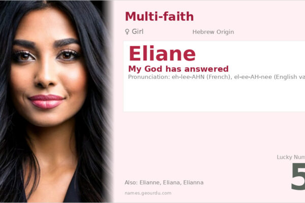 Eliane Name Meaning — Hebrew Origin, Girl Name & Details (2025)
