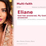 Eliane Name Meaning and Details