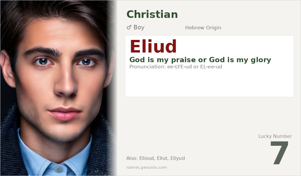 Eliud Name Meaning and Details