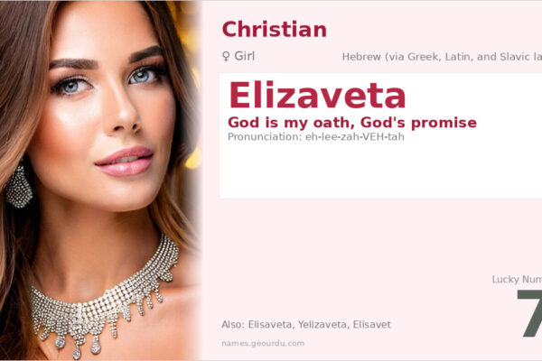 Elizaveta Name Meaning — Hebrew Origin, Girl Name & History (2025)