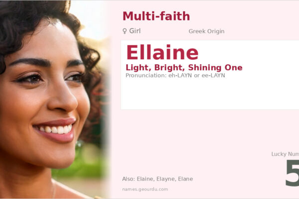 Ellaine Name Meaning — Greek Origin, Girl Name & Details (2025)