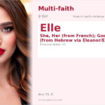 Elle Name Meaning and Details