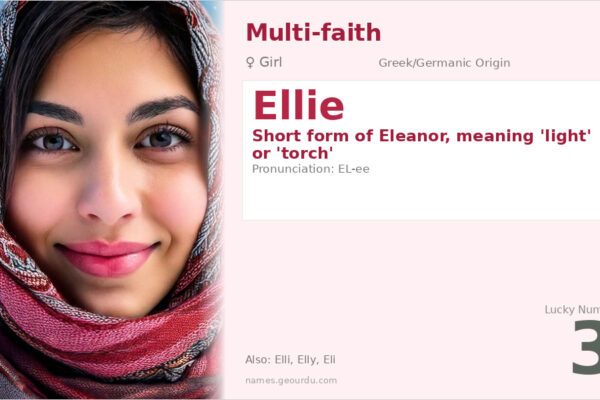 Ellie Name Meaning — Origin, Gender & Details (2025)