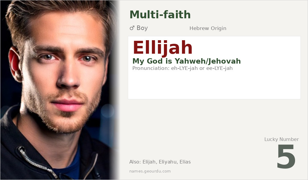 Ellijah Name Meaning and Details