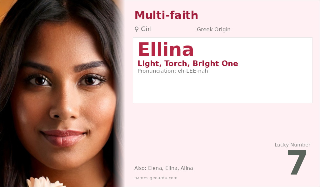 Ellina Name Meaning and Details