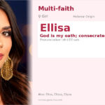 Ellisa Name Meaning and Details