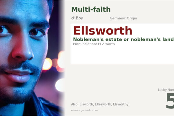 Ellsworth Name Meaning — English Origin, Boy Name & History (2025)