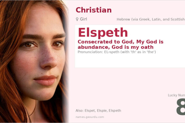 Elspeth Name Meaning — Hebrew Origin, Girl Name & Details (2025)