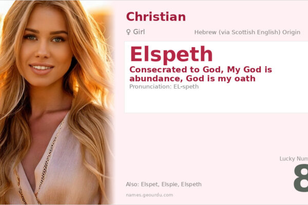 Elspeth Name Meaning — Hebrew Origin, Girl Name & Details (2025)