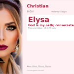 Elysa Name Meaning and Details