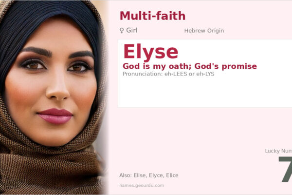 Elyse Name Meaning — Hebrew Origin, Girl Name & Details (2025)