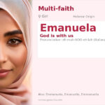 Emanuela Name Meaning and Details