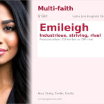 Emileigh Name Meaning and Details
