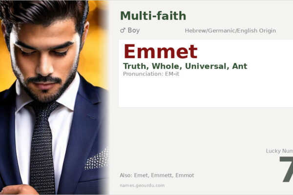 Emmet Name Meaning — Hebrew Truth, Universal & Ant Symbolism (2025)