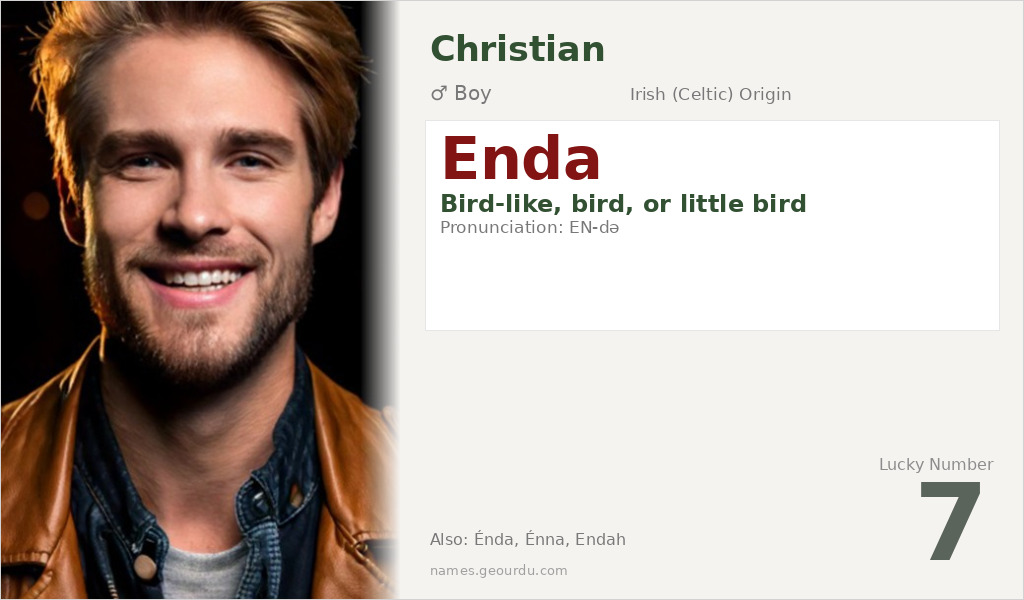 Enda Name Meaning and Details