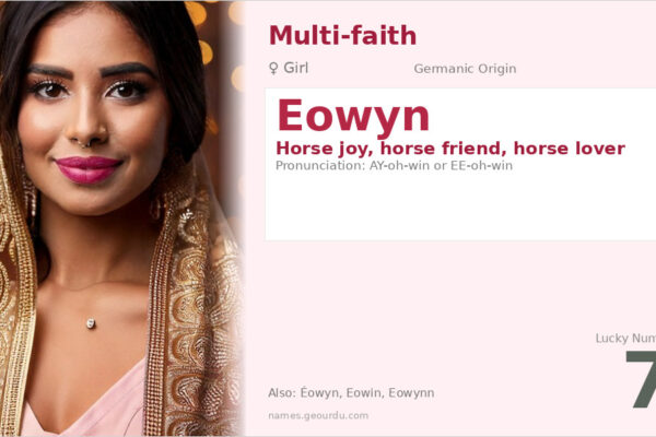 Eowyn Name Meaning — Origin, Gender & Literary Significance (2025)