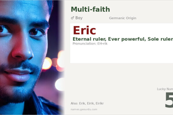Eric Name Meaning — Norse Origin, Boy Name & History (2025)