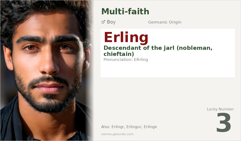 Erling Name Meaning and Details