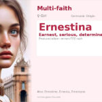 Ernestina Name Meaning and Details