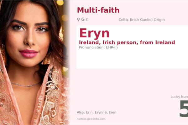 Eryn Name Meaning — Celtic Origin, Girl’s Name & Details (2025)
