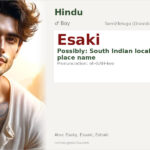Esaki Name Meaning and Details