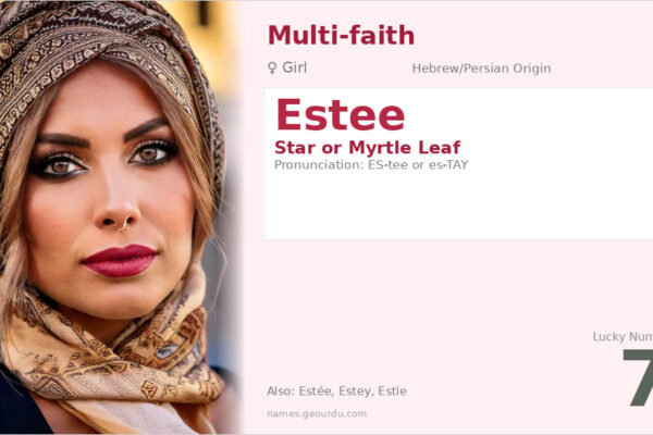 Estee Name Meaning — Hebrew/Persian Origin, Girl Name & Details (2025)