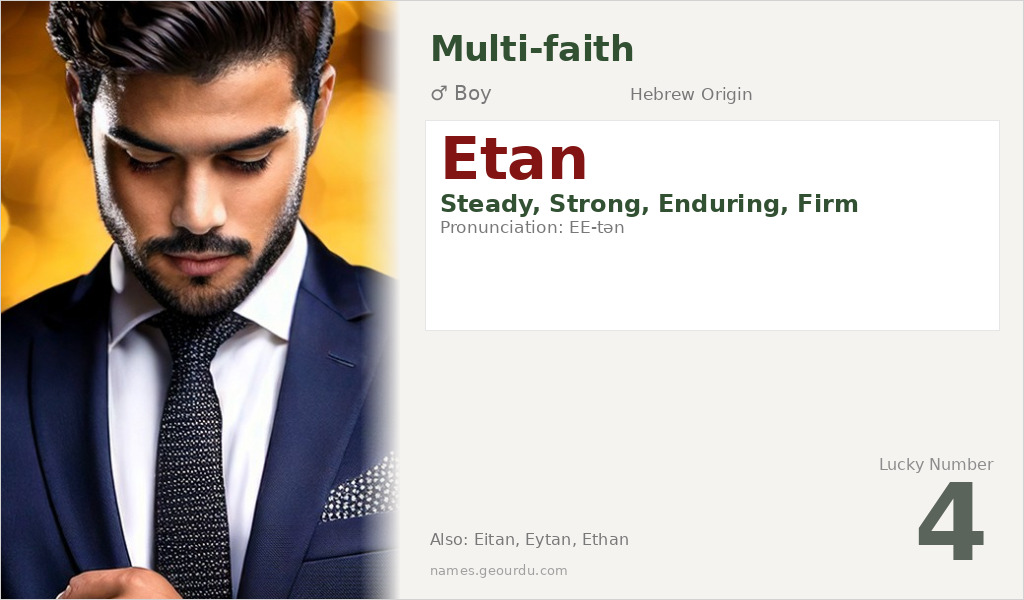 Etan Name Meaning and Details