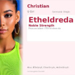Etheldreda Name Meaning and Details