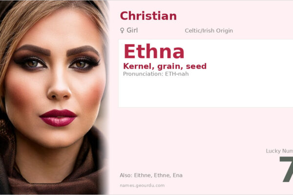 Ethna Name Meaning — Irish Origin, Girl Name & History (2025)