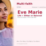 Eve Marie Name Meaning and Details