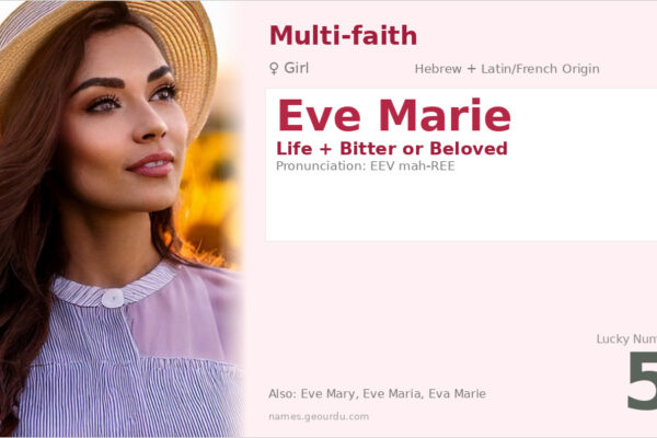 Eve Marie Name Meaning — Hebrew & French Origin, Girl Name Details (2025)
