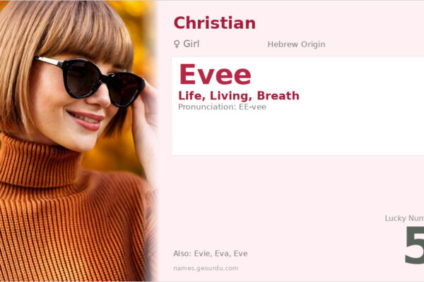 Evee Name Meaning — Hebrew Origin, Girl Name & Details (2025)