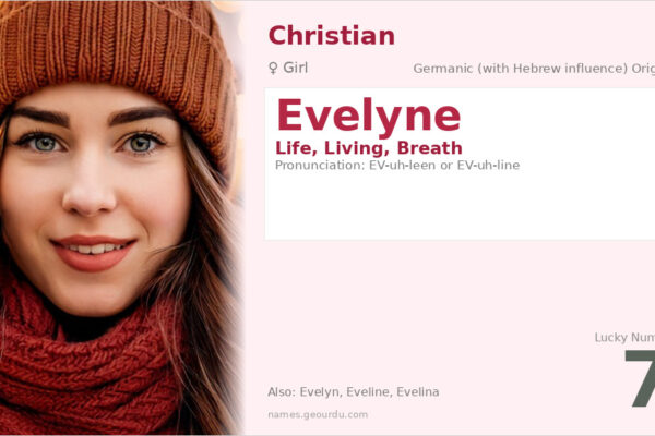 Evelyne Name Meaning — Origin, Life & Details (2025)