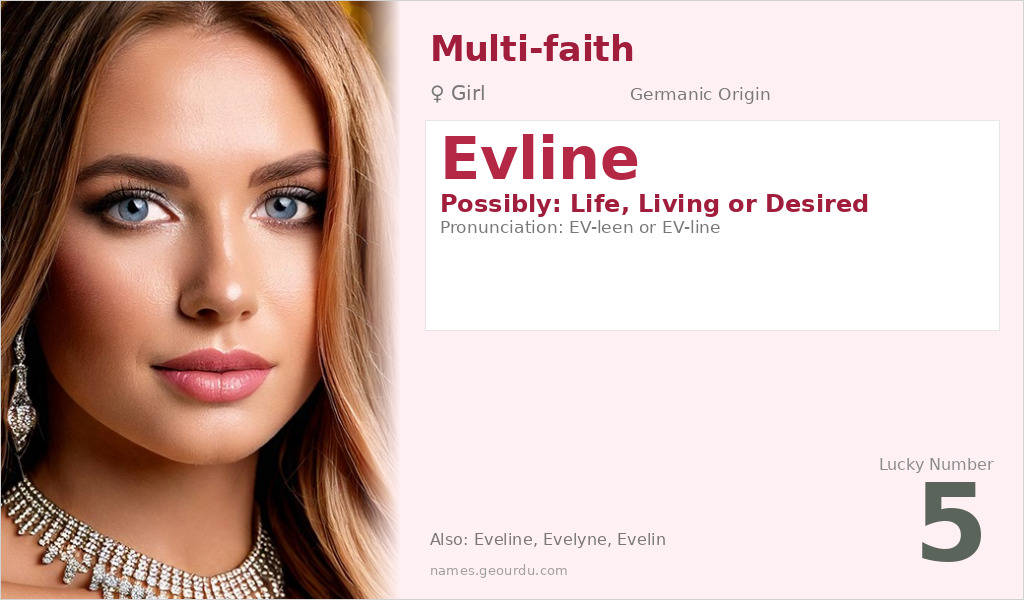 Evline Name Meaning and Details