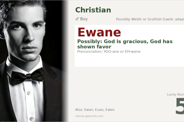 Ewane Name Meaning — Origin, Gender & Details (2025)
